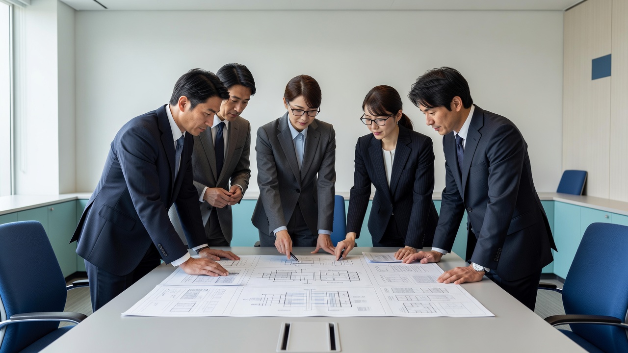 ITインフラ計画ミーティングの様子